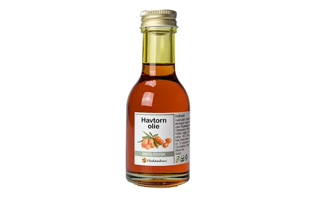 Havtornolie Koldpresset, Økologisk, 500 Ml - Rig På Omega 3,6, 7,9, Vitamin E Og C