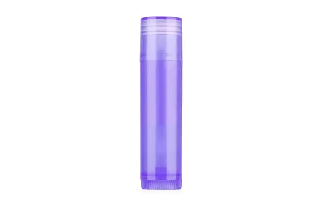 Læbepomade Hylster - Lilla Transparent, Hård Pp Plast, 5 Ml, Giftfri, Lugtfri, 6,65 Cm, 1,65 Cm