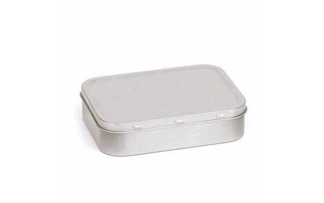 Metal Blikæske 200 Ml - Låg, Lakbelagt, Til Kosmetik, 108 X 80 X 27 Mm