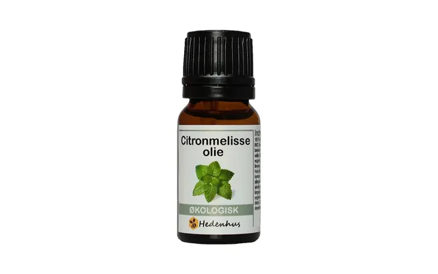 Økologisk Æterisk Citronmelisse Olie 20 Ml - Dampdestilleret