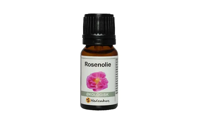 Økologisk Æterisk Rosenolie 5 Ml - Damascenerrose, Vegansk, Vanddampdestilleret