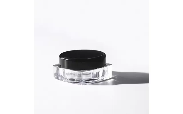 Plast Bøtte 5 Ml Firkantet Klar Med Sort Låg - Ps Plast, Letvægts, Giftfri, Genanvendelig