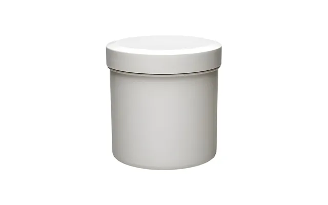 Plast Bøtte Med Låg 125 Ml Hvid Pp Plast, Diameter 61,5 Mm, Højde 63 Mm - Hedenhus