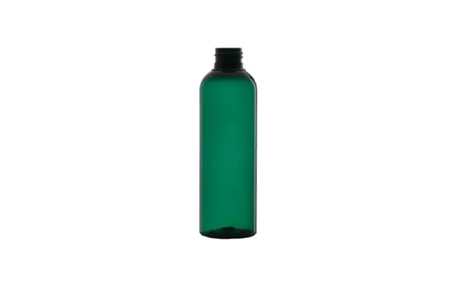 Plastflaske 200 Ml Pet 24 410 Mørkegrøn Gennemsigtig, Genanvendelig - Hedenhus