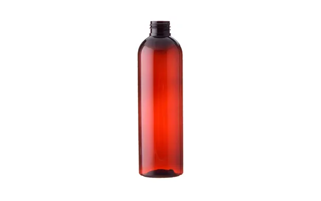Plastflaske 250 Ml Brun Pet 24 410 - Gennemsigtig, Giftfri, Genanvendelig