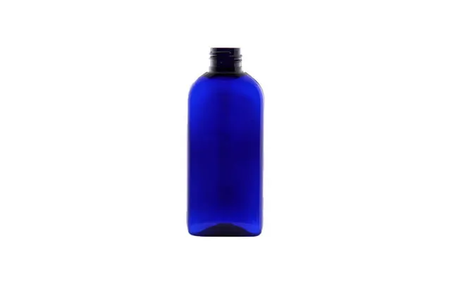 Plastflaske Oval 150 Ml Blå Pet 24 410 - Giftfri, Genanvendelig, 55x34x131 Mm