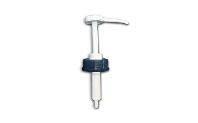 Pumpe Låg Til 5 Liters Dunke Din51 - Hvid Sort, Pp Plast, 16 Cm Slange