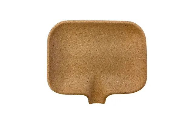 Sæbeholder I Kork Med Dræn 13x9x2 Cm - Naturlig, Bæredygtig, Vandafvisende, Modstandsdygtig Mod Skimmel