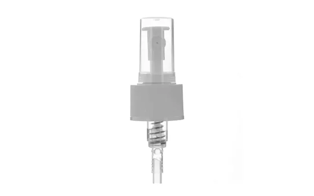 Spray Låg Hvid Rillet Kant 28 410 Med Klar Hætte Og Justerbar Slange 220 Mm - Hedenhus