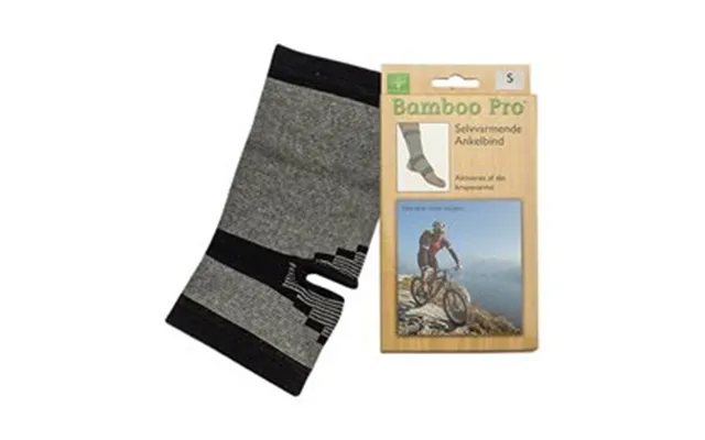 Bamboo Ankelbind - Str. S Selvvarmende