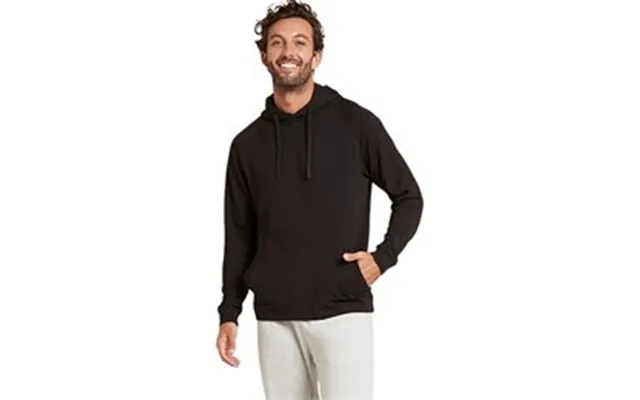 Boody Menâ S Weekend Pullover Hoodie Sort Str. Xl 1stk.