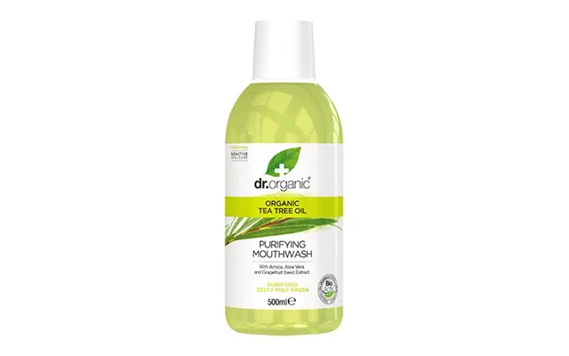 Dr. Organic Mundskyl Tea Tree 500 Ml