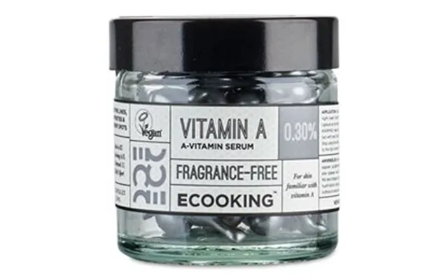 Ecooking A-vitamin 0,30% 60 Kap.