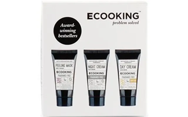 Ecooking Gaveæske - Day Cream Spf20, Night Cream & Peel Mask