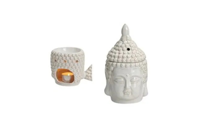 Fischer Pure Nature Duftlampe Buddha Hvid 1 Stk.