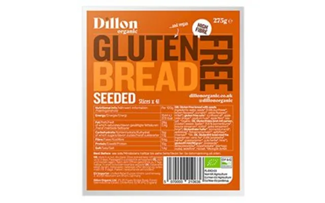 Glutenfrit Brød M. Frø Skiveskåret Ø 275g