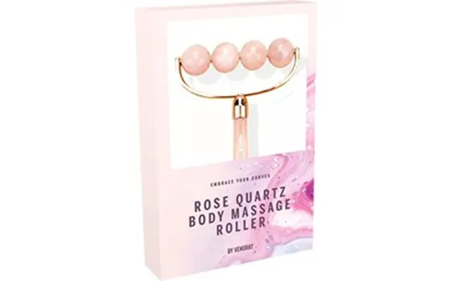 Gua Sha Body Roller - Rosa Quartz 1 Stk X
