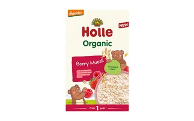 Holle Berry Müsli, Fuldkornsbærmüsli Ø Demeter - 200g. Datovare 17 10-2025
