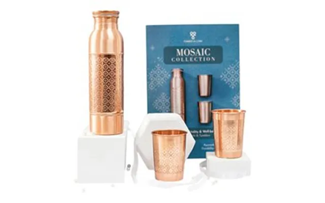 Kobber Gavesæt Mosaic 1x900ml 2x300ml