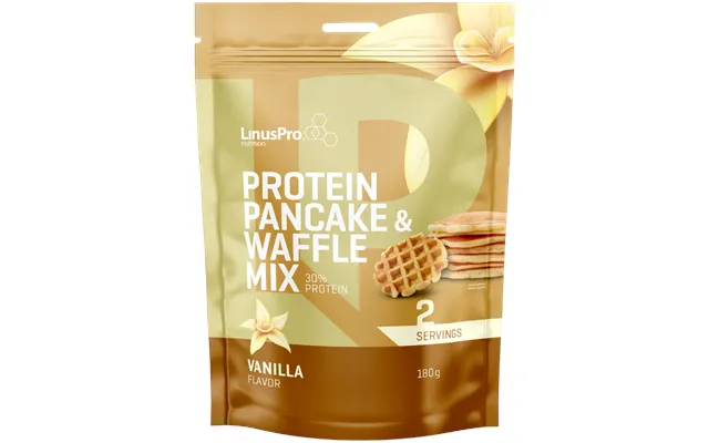 Linuspro Pancake & Wafflemix - Chokolade 180g.