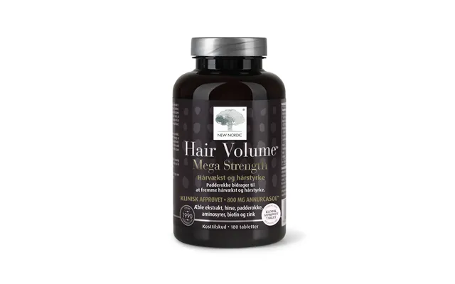 New Nordic Hair Volume Mega Strength 180 Tabl.