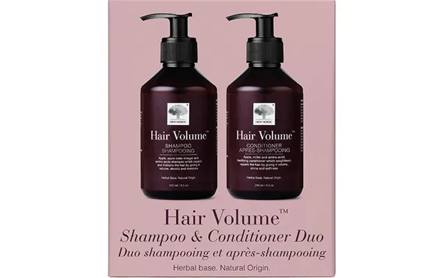 New Nordic Hair Volume Shampoo & Conditioner Sampak