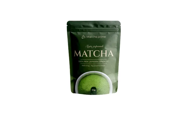 Økologisk Matcha Grøn Pulver 50g.