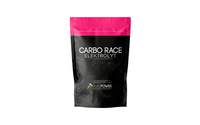Purepower Carbo Race Elektrolyt Hindbær 1 Kg