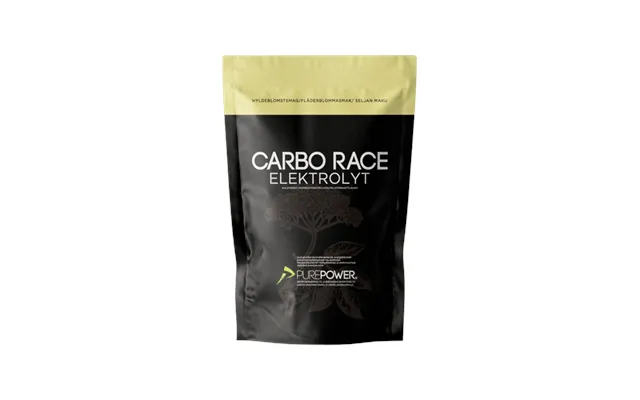 Purepower Carbo Race Elektrolyt Hyldeblomst 1 Kg