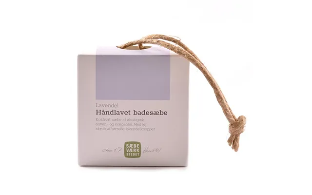 Sæbeværkstedet Badesæbe På Snor Lavendel 150g.
