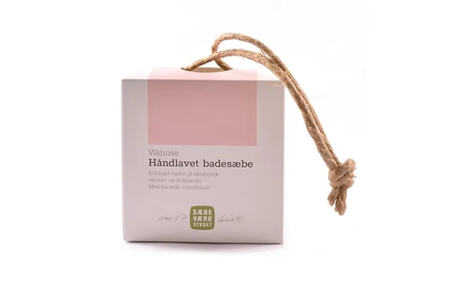 Sæbeværkstedet Badesæbe På Snor Vildrose 150g.