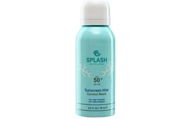 Splash Coconut Beach Sunscreen Mist Spf50 Travel Size - 75 Ml