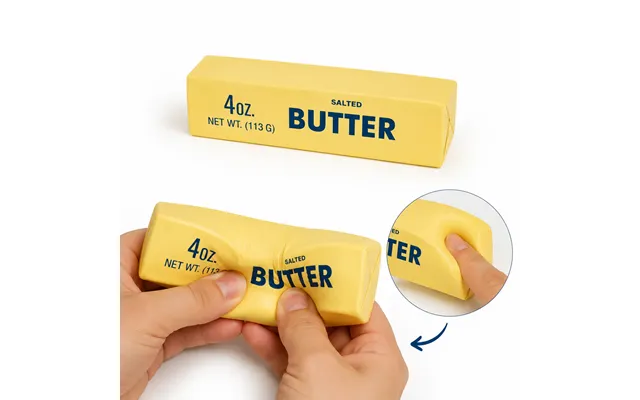 Butter Squishy Viral Stresslegetøj 14 Cm