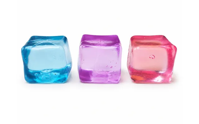 Squishy Ice Cube Blød Stressbold Med Isterning-look