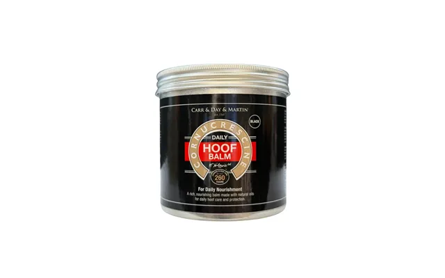 Carr & Day & Martin Cornurescine Daily Hoof Balm Clear Black Sort