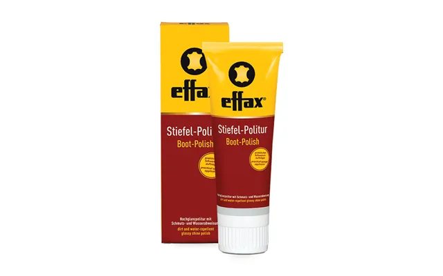Effax Støvle Polish Sort 75ml