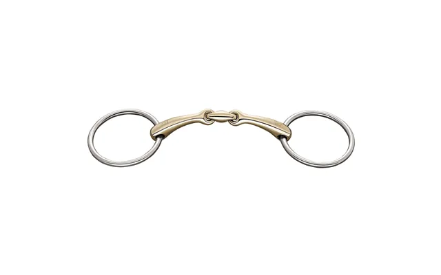 Hs Trensebid, Dynamics Rs Med Løse Ringe, 3-delt - 16mm