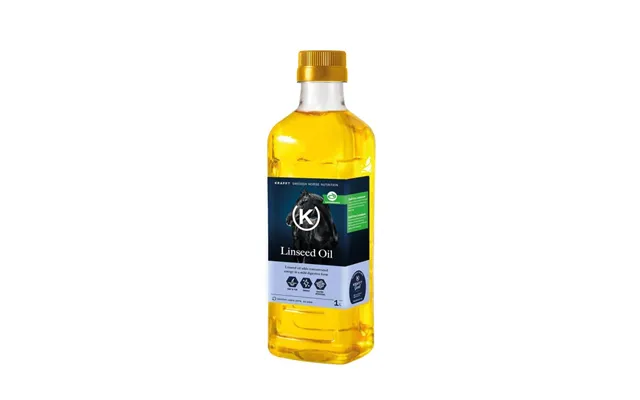 Krafft Linseed Oil 1 Liters Flaske