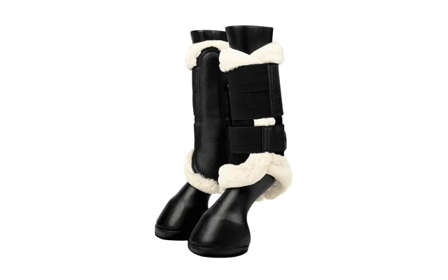 Lemieux Fleece Edge Mesh Boot - Sort Natur
