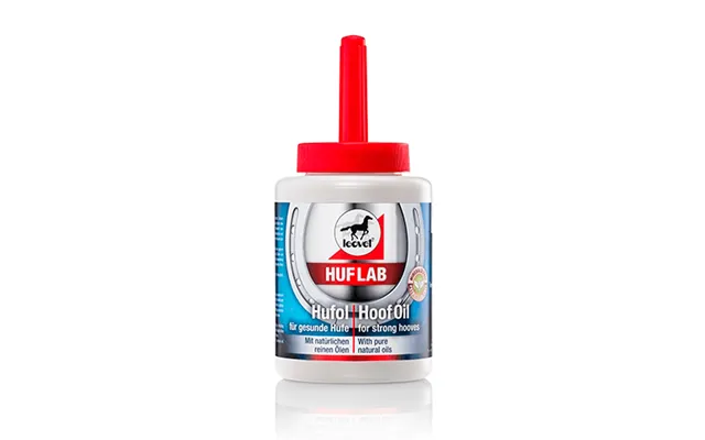Leovet Hooflab Hoof Oil Med Børste - 450 Ml