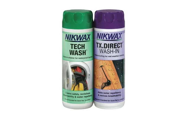 Nikwax Twinpack Med Vaskemiddel Og Imprægnering 2x300ml