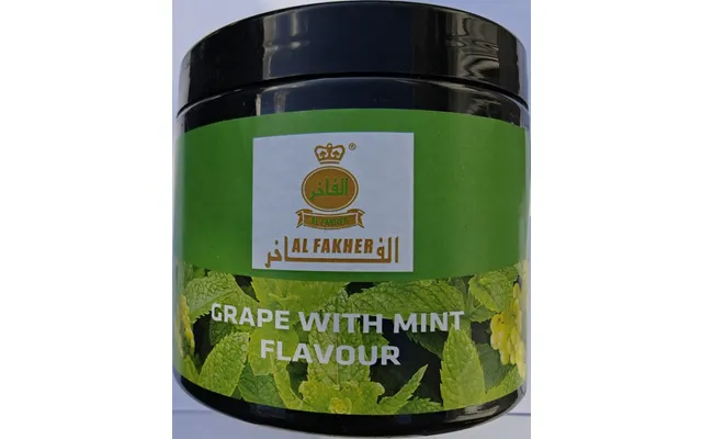 Al Fakher Grape With Mint Flavour Vandpibe Tobak 250g