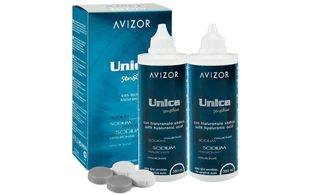 Avizor Unica Sensitive Sodium Hyaluronate With Hyaluronic Acid 2 X 350ml Dato