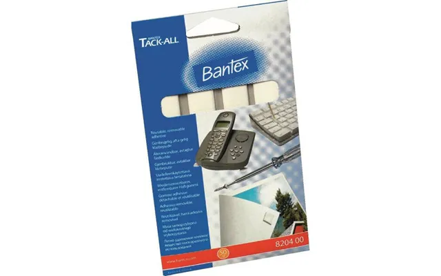 Bantex Tack-all Genbrugelig Aftagelig Klæbepude 50g