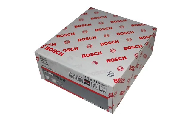 Bosch Slibeark 115x115 Korn 180 50 Ark White Paint