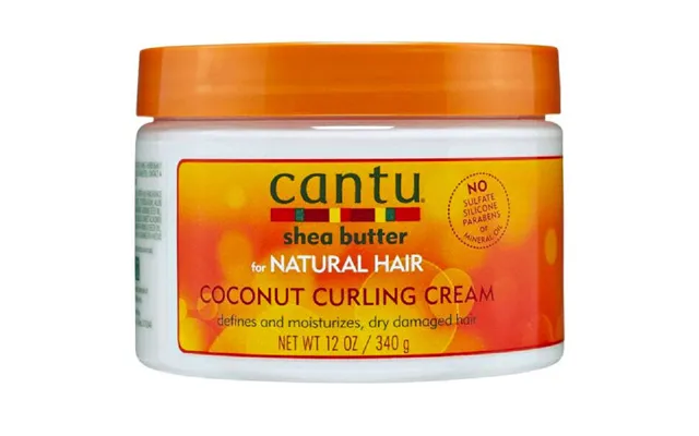 Cantu Shea Butter Coconut Curling Cream For Natural Hair 340g