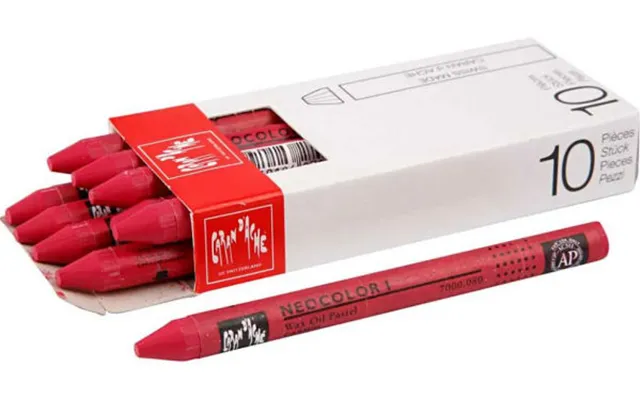 Caran D'ache Genéve Neocolor 1 Carmine 10 Stk.