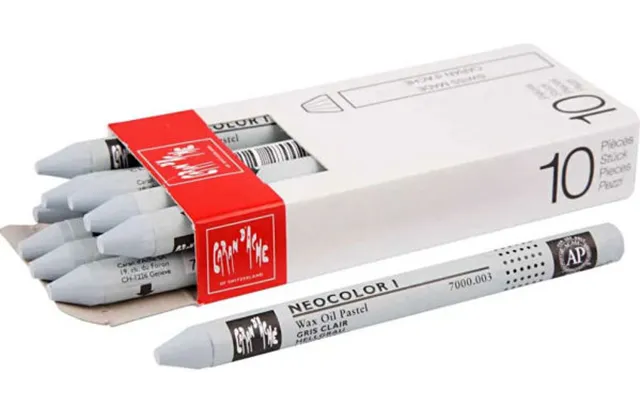 Caran D'ache Genéve Neocolor 1 Light Grey 10 Stk.