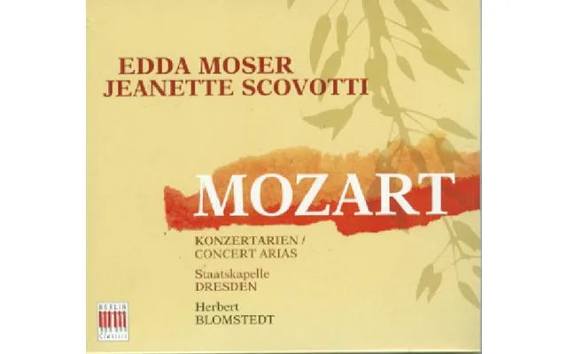 Cd Edda Moser & Jeanette Scovotti - Mozart Konzertarien