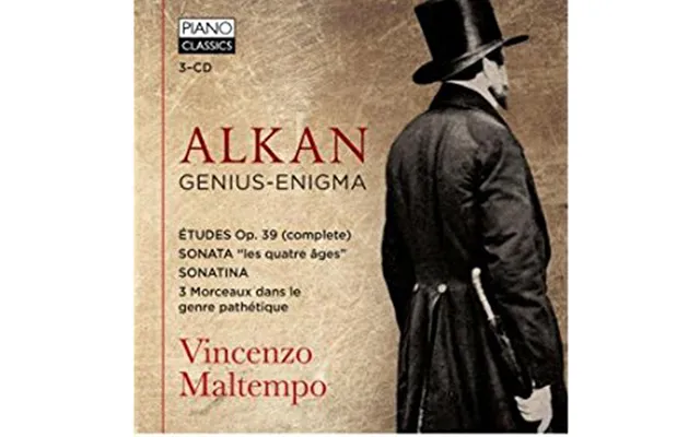 Cdbox Alkan Genius-enigma - Vincenzo Maltempo 3 Cd'er